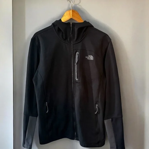 NWOT The North Face Men's Black Grey Performance Jacket! Large! New! - Picture 7 of 8